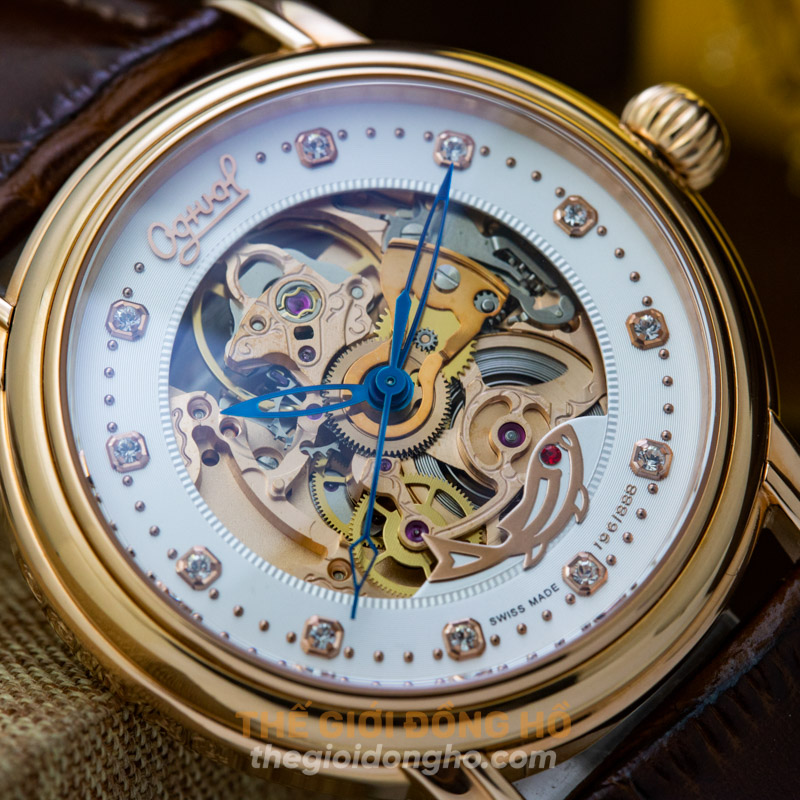 đồng hồ ogival cá nhảy thế giới đồng hồ