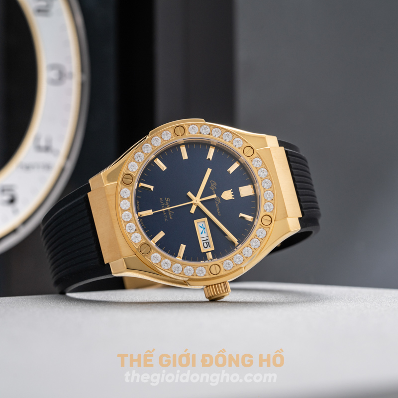 Olym Pianus OP990-45ADGR-GL-Đen (Nam-Máy cơ-Sapphire-42mm)