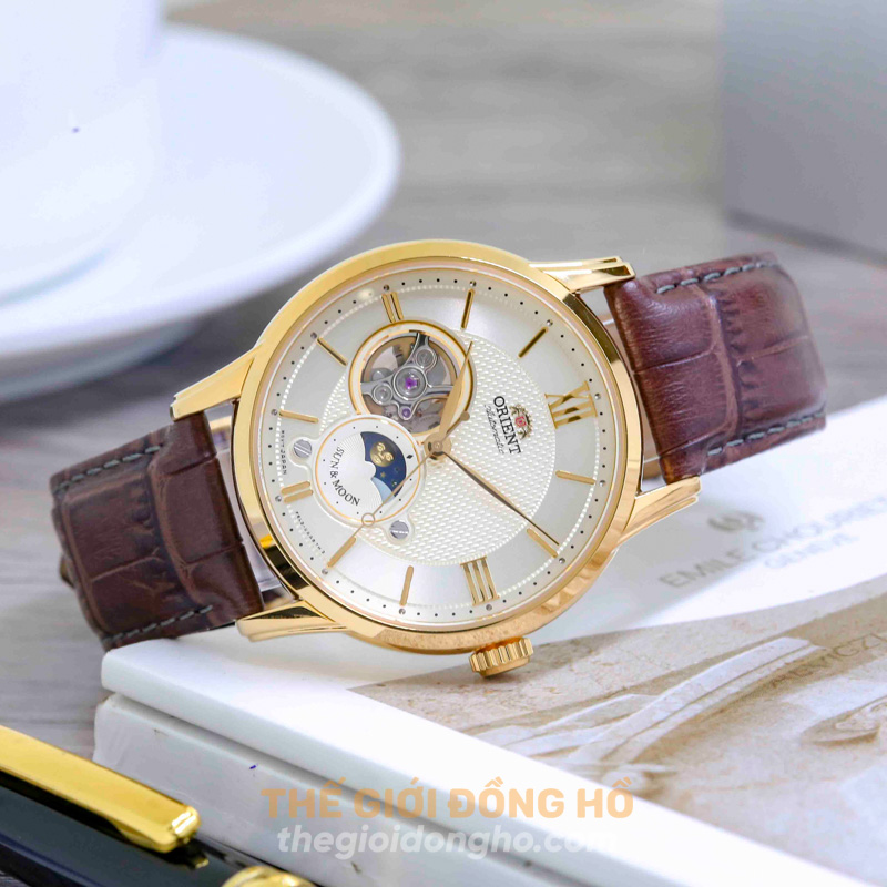 đồng hồ orient thế giới đồng hồ sun moon