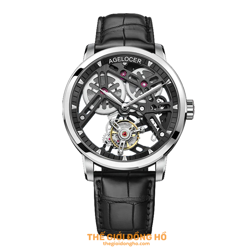 Agelocer Tourbillon Series 9004F2 (Nam-Máy cơ-Sapphire-40mm)