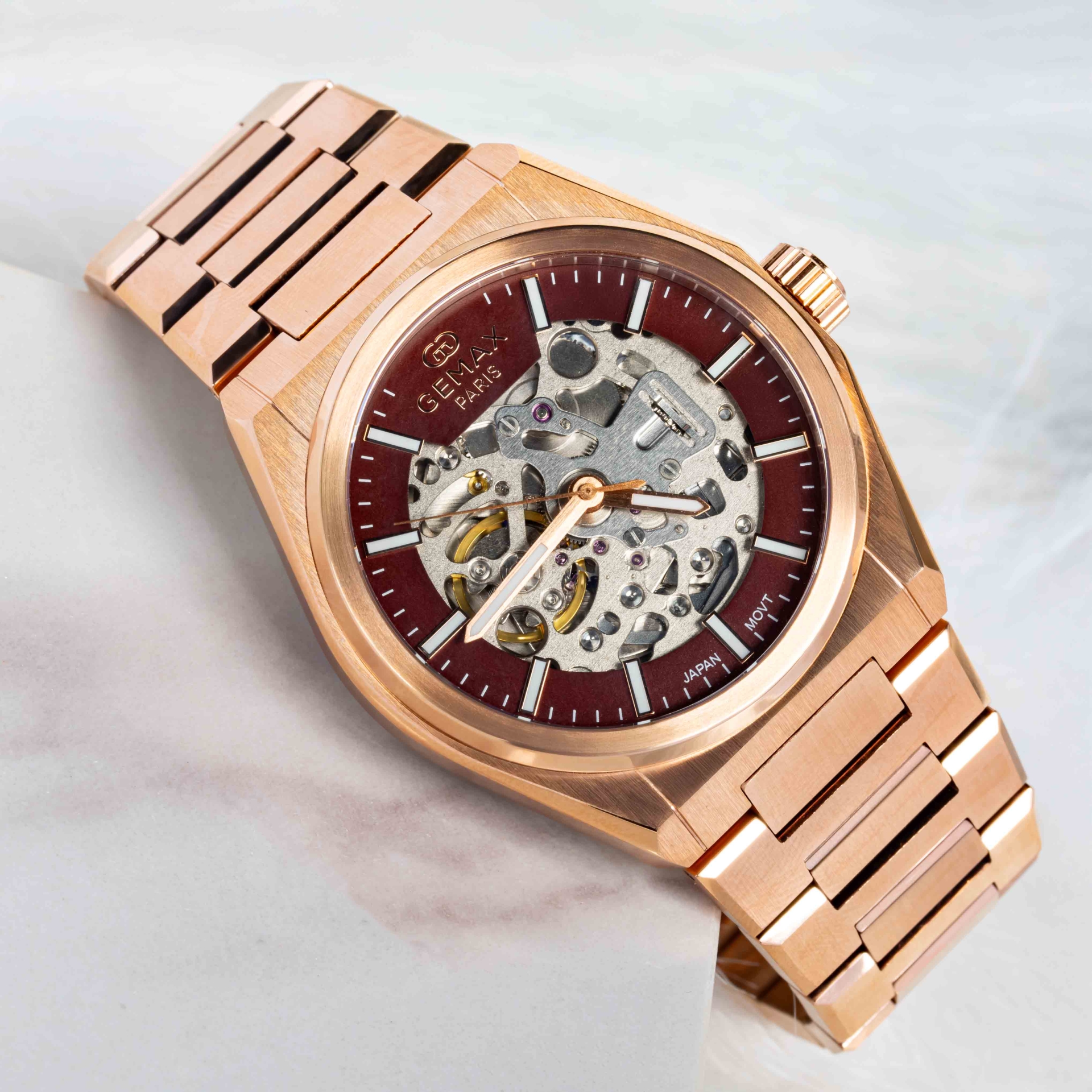 GEMAX GP5008-VH (Nam-Máy cơ-Sapphire-40mm)