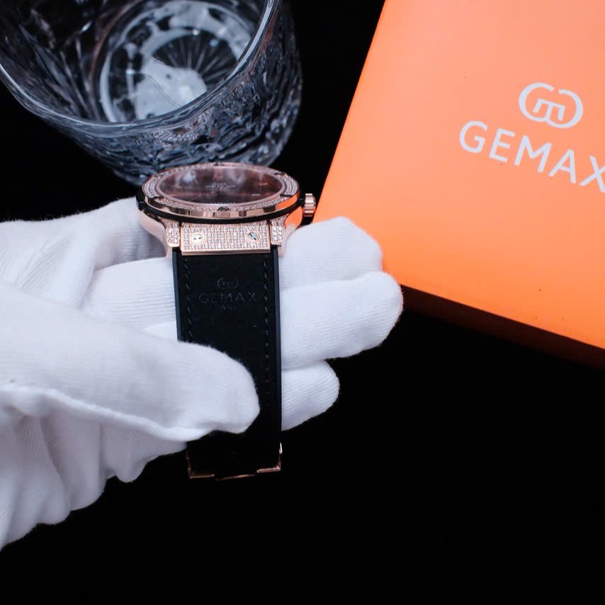 GEMAX GM1004-B (Nam-Máy pin-Sapphire-42mm)