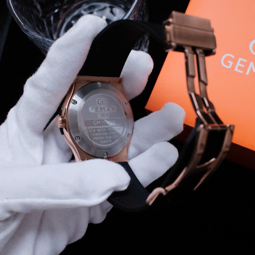 GEMAX GM1003-R (Nam-Máy pin-Sapphire-42mm)