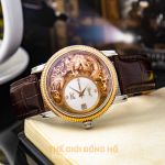 Ogival Vàng 18K OG358-18.965AG42SR-GL (Nam-Máy cơ-Sapphire-42mm)