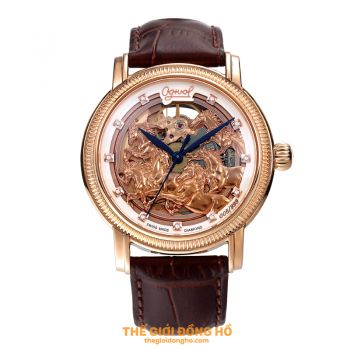 Ogival Bát Mã Truy Phong OG358.88AGR-GL (Nam-Máy cơ-Sapphire-40mm)