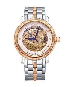 Ogival Đại Bàng OG358.31AG42SR-T (Nam-Máy cơ-Sapphire-42mm)